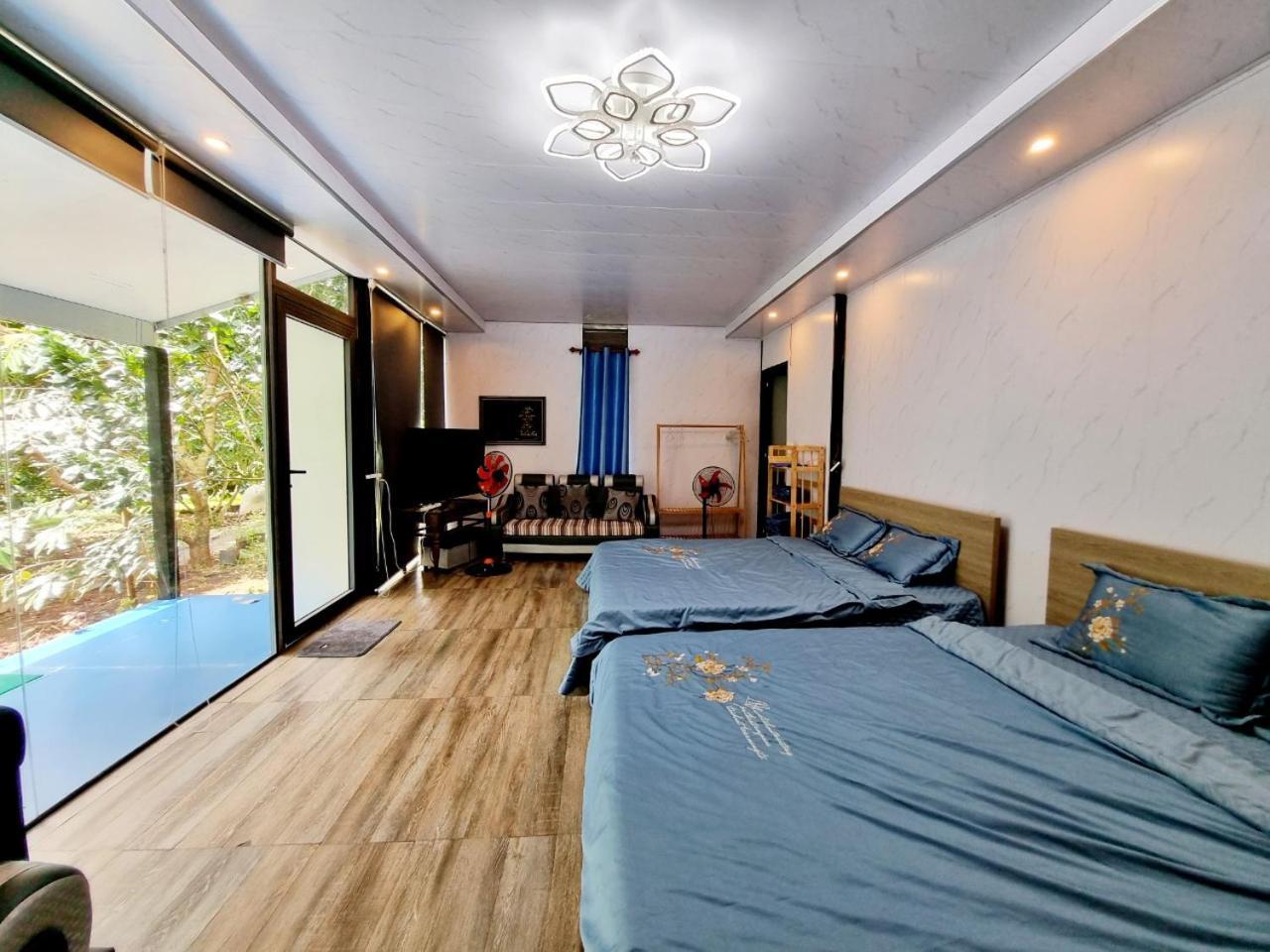 Homestay Vuon Trai Cay Nhiet Doi Vo Uu Garden Баолок Екстер'єр фото