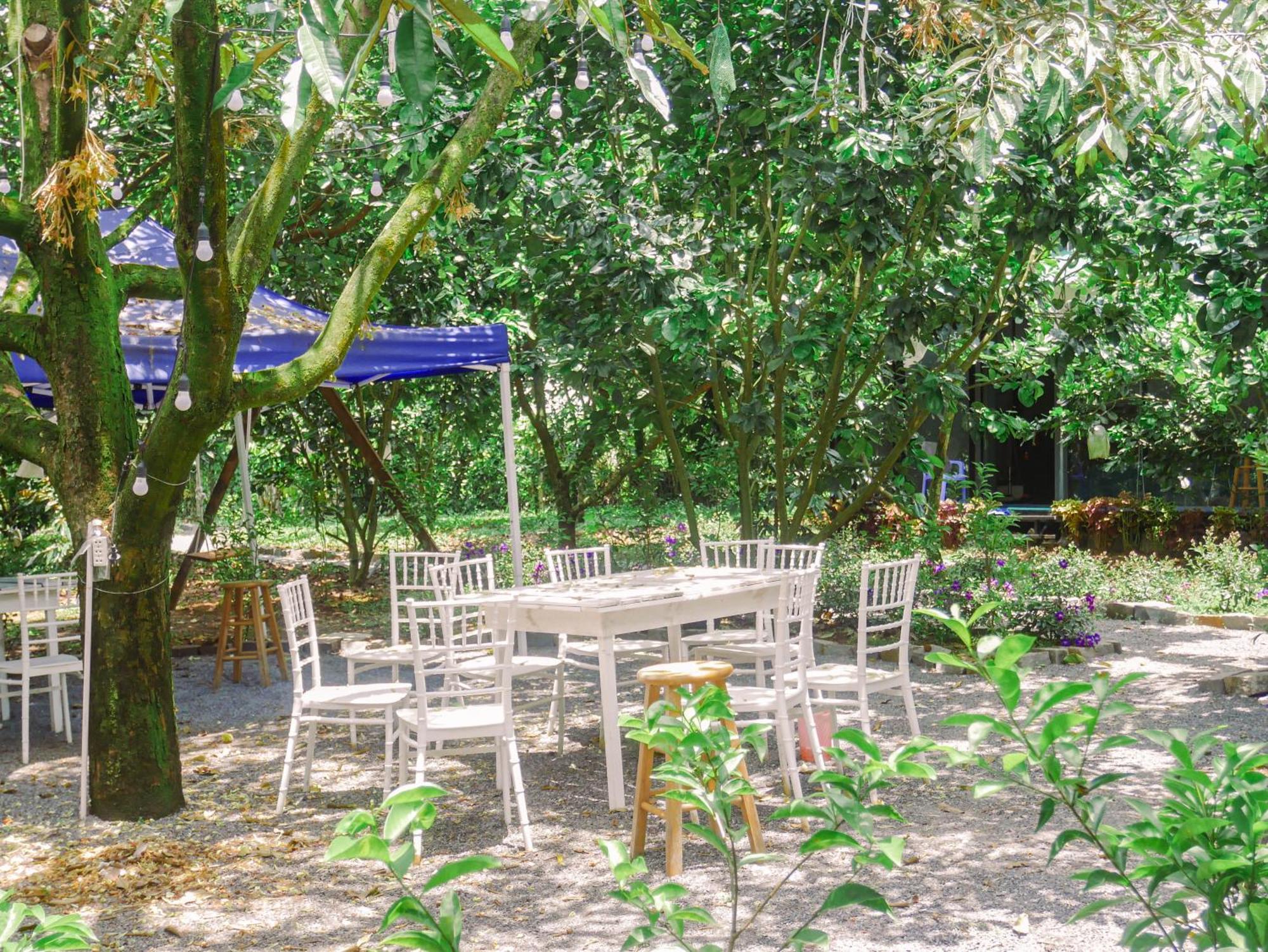 Homestay Vuon Trai Cay Nhiet Doi Vo Uu Garden Баолок Екстер'єр фото