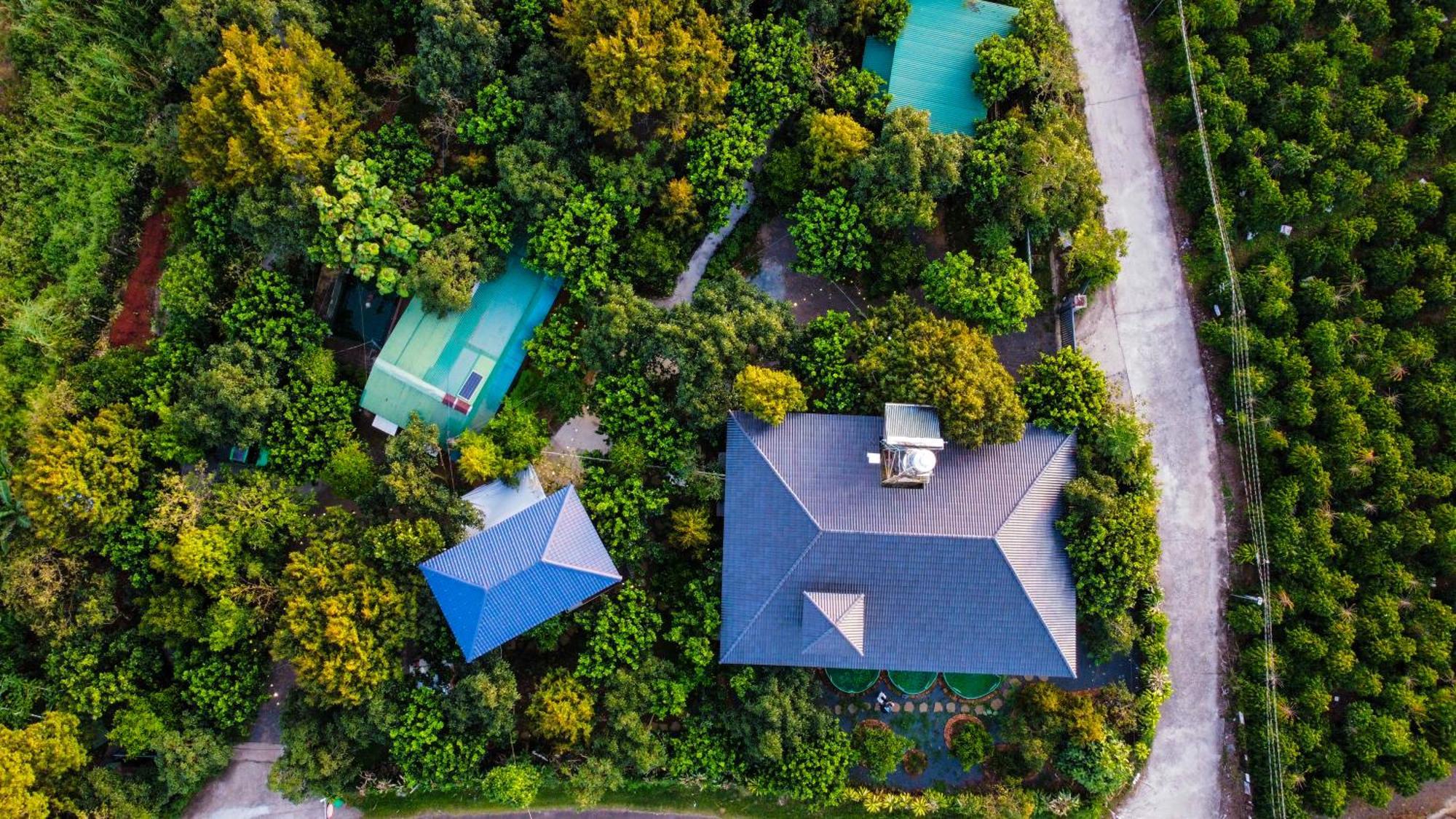 Homestay Vuon Trai Cay Nhiet Doi Vo Uu Garden Баолок Екстер'єр фото