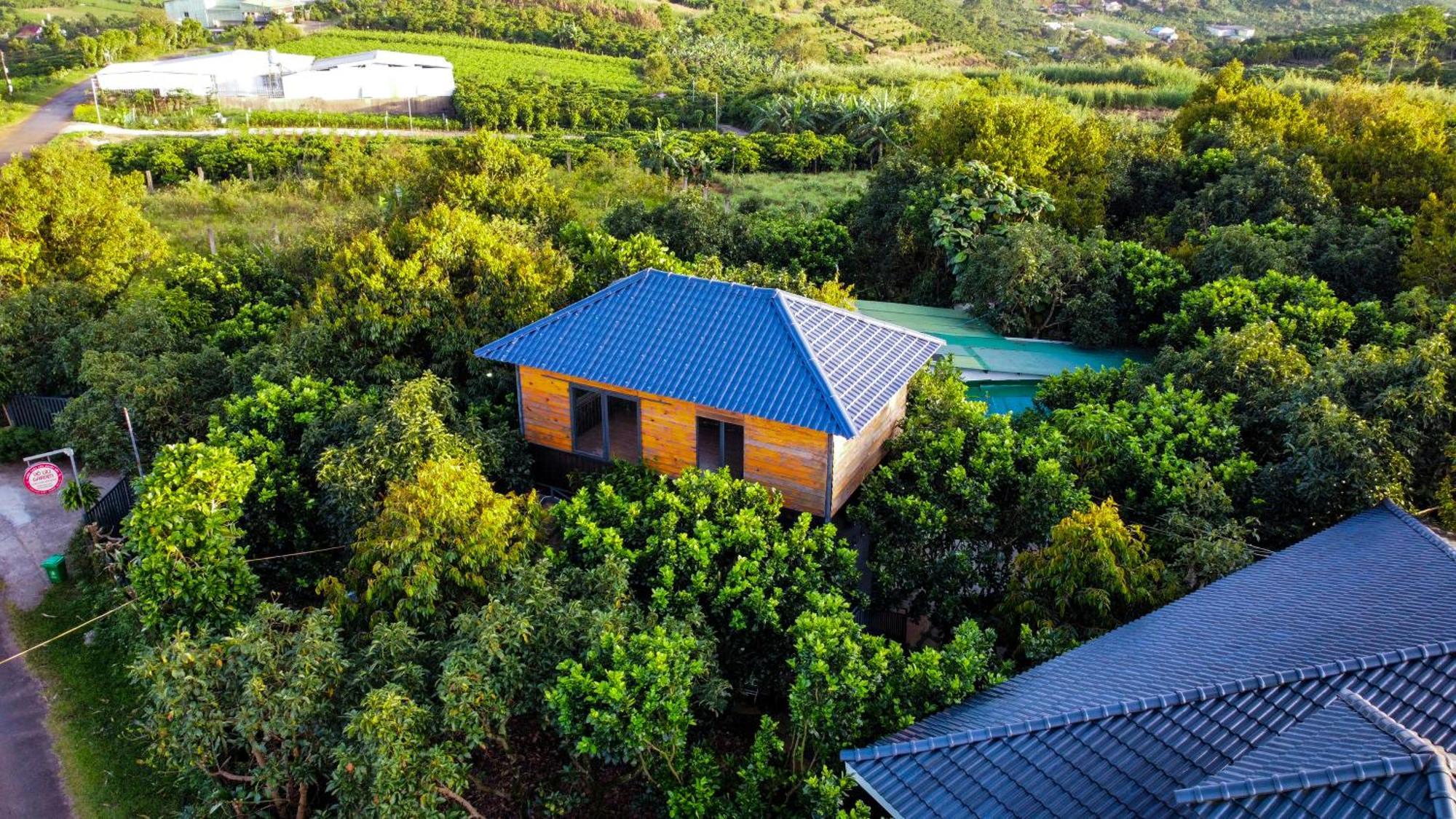 Homestay Vuon Trai Cay Nhiet Doi Vo Uu Garden Баолок Екстер'єр фото